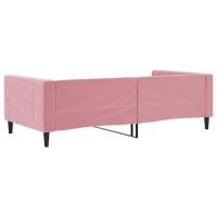 vidaXL Dagbädd rosa 100x200 cm sammet - Bild 5