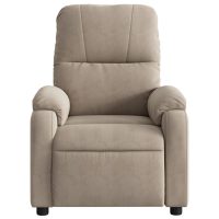 vidaXL Reclinerfåtölj taupe mikrofibertyg - Bild 6