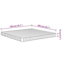 vidaXL Skummadrass medium mjuk 200x200 cm - Bild 7