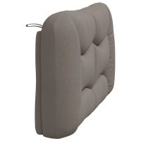 vidaXL Dyna till huvudgavel taupe 140 cm tyg - Bild 6