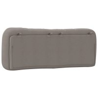 vidaXL Dyna till huvudgavel taupe 140 cm tyg - Bild 7