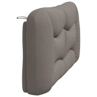 vidaXL Dyna till huvudgavel taupe 160 cm tyg - Bild 6