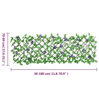 vidaXL Konstväxt murgröna spaljé expanderbar grön 180x70 cm - Bild 6