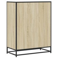 vidaXL Skoskåp sonoma-ek 75x38x97,5 cm konstruerat trä och metall - Bild 6