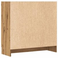 vidaXL Bokhylla artisan ek 82,5x30,5x80 cm konstruerat trä - Bild 7