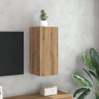 vidaXL Tv-bänk artisan ek 30,5x30x60 cm konstruerat trä - Bild 3