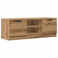 vidaXL TV-bänk artisan ek 102x35x36,5 cm konstruerat trä - Bild 2