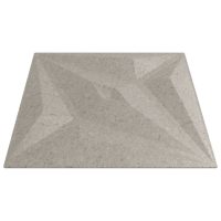 vidaXL Väggpaneler 12 st beton 50x50 cm XPS 3 m² stjärna - Bild 6