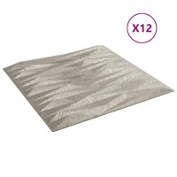 vidaXL Väggpaneler 12 st beton 50x50 cm XPS 3 m² sten - Bild 4