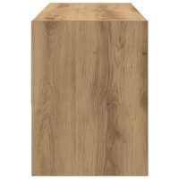 vidaXL Skohylla stapelbar artisan ek 89,5x30x40 cm - Bild 5