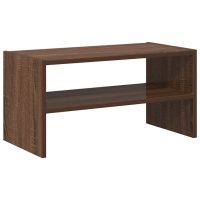 vidaXL Skohylla stapelbar brun ek 60x30x30,5 cm - Bild 2