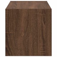 vidaXL Skohylla stapelbar brun ek 60x30x30,5 cm - Bild 5