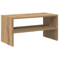 vidaXL Skohylla stapelbar artisan ek 60x30x30,5 cm - Bild 2