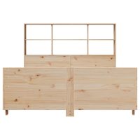 vidaXL Sängram utan madrass 140x190 cm massiv furu - Bild 4