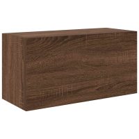 vidaXL Väggskåp för badrum brun ek 60x25x30 cm konstruerat trä - Bild 2