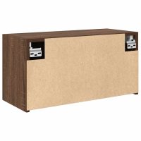 vidaXL Väggskåp för badrum brun ek 60x25x30 cm konstruerat trä - Bild 7