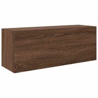 vidaXL Väggskåp för badrum brun ek 80x25x30 cm konstruerat trä - Bild 2